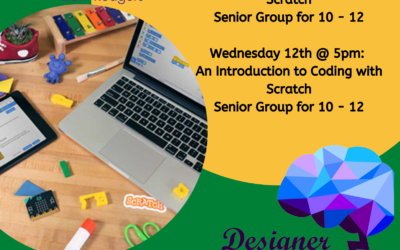 An introduction to Coding with Scratch – By Designer Minds