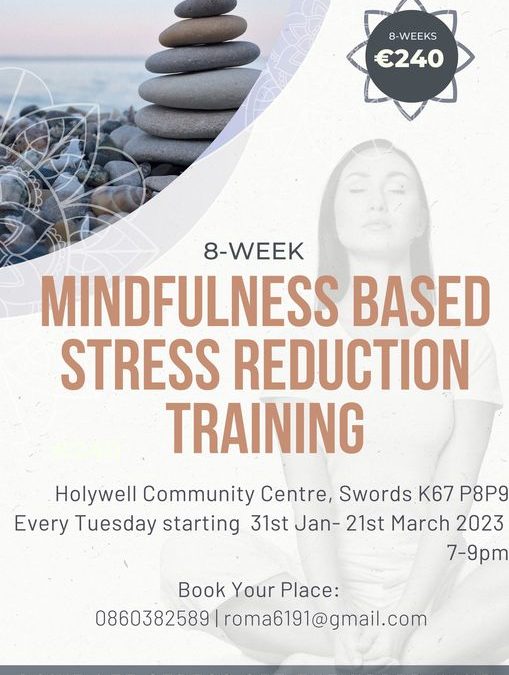 Mindfulness Based Stress Reduction Training in Holywell Community Centre.