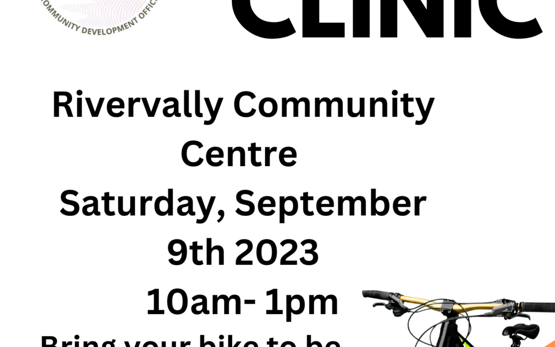 Free bike repairs at Rivervalley Community Centre