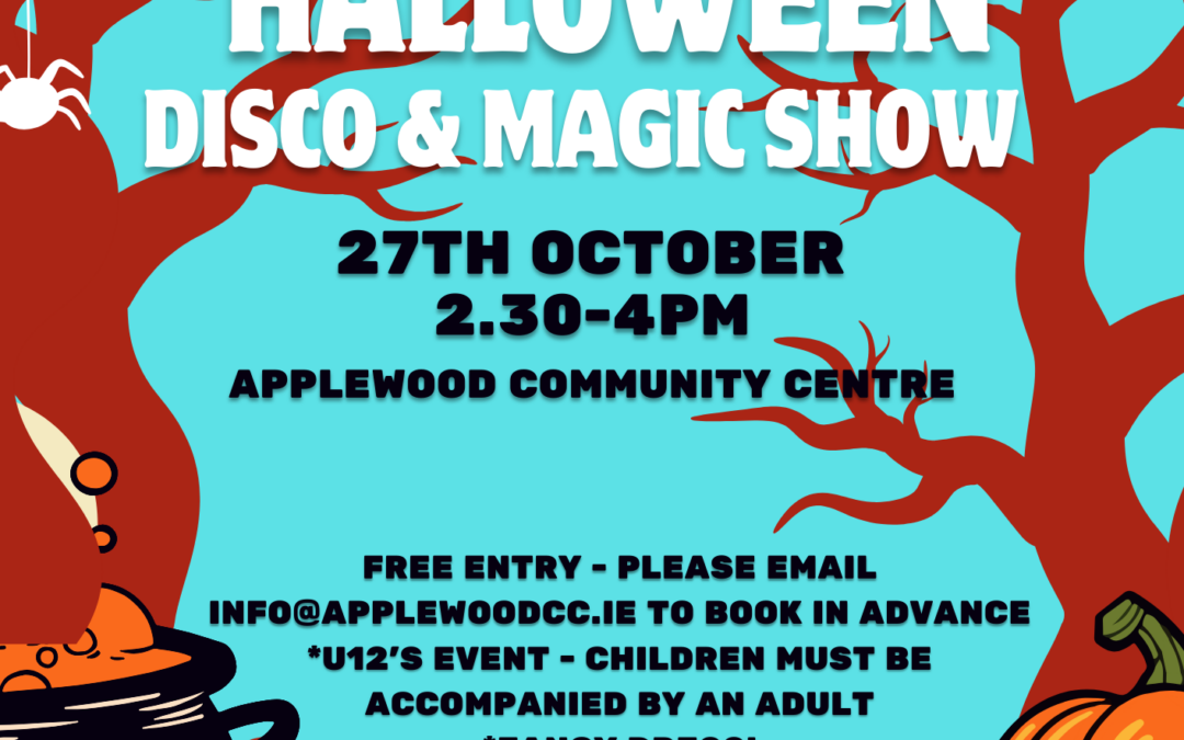 [Sold Out] Halloween Disco and Magic Show – 27th October